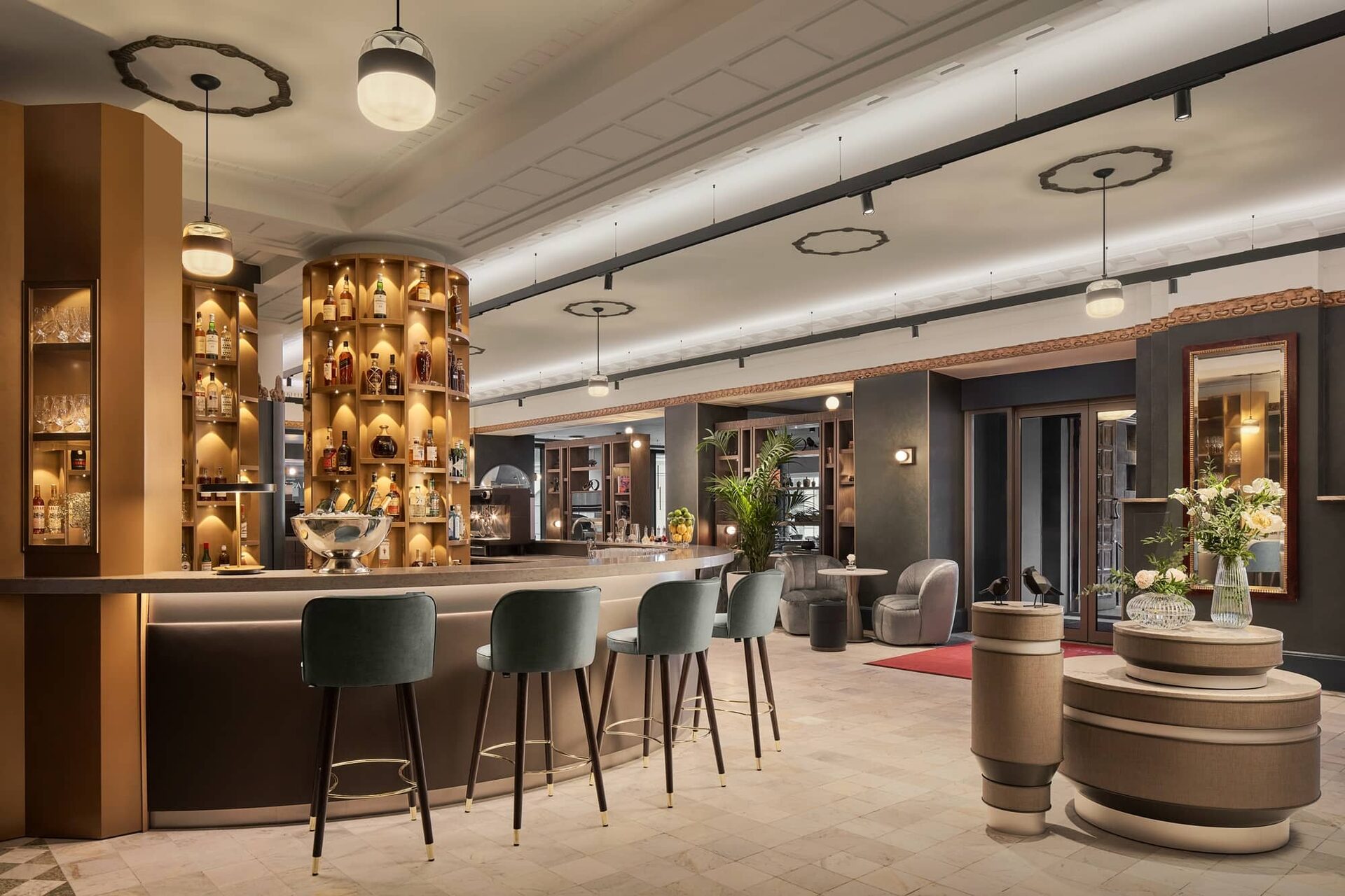 Hansa Café Bar Brasserien baaritiski
