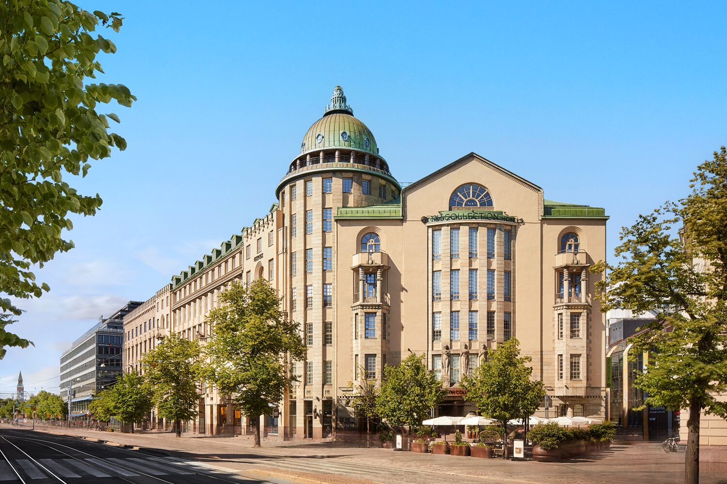 Grand Hansan julkisivu Mannerheimintiellä
